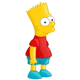 Bart Simpson Icon 256x256 png